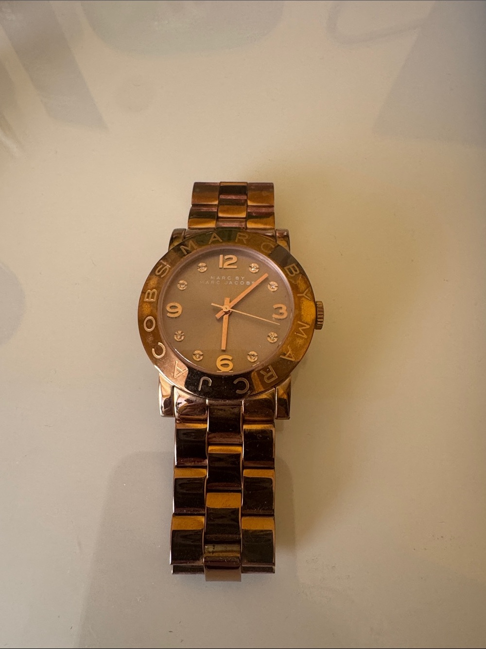 Marc by Marc Jacobs Amy Rose Gold-Tone Stainless Steel Watch